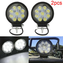 2PCS LED 27W Work Light For Truck OffRoad 4*4 Tractor 60 Degree Flood Beam LAJ&M