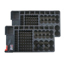 Large Capacity Battery Organizer With Removable BT-168 LCD  Storage Box