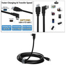 5m USB 3.2 Type-C Cable High Speed Fast Charging for Oculus Quest 2 PC