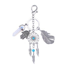 Boho Dream Catcher Keychain Pendant Keyring Key Chain Keyfob Car Bag Decor