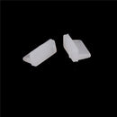 10pcs Clear Rubber A Type Female USB Anti Dust Protector Plugs Stopper Cove BX