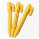 12pcs Outdoor Camping Stakes Pegs Nails Tent Fixing Plastic Heavy Duty Stake