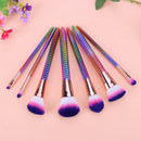 7pcs Corn Makeup Brushes Eyebrow Eyeliner Blush Cosmetic Concealer Tools