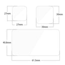 3x Tempered Glass Film Kit for GOPRO Hero 9 Front Rear Lens Screen Protectors