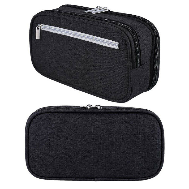 Pencil Case, Large Capacity Pencil Cases Pen Bag Pouch Holder Travel Cosmet U7K6