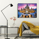 5D Diamond Painting DIY Full Drill Landscape Picture Cross Stitch (K908) A