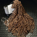 Women Lady Girl Animal Leopard Panther Prints Chiffon Shawl Wrap Scarf Hot Style
