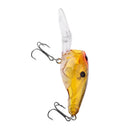 5pcs/set Fishing Lures Plastic Hard Baitt Crankbait with Treble Hook 8#