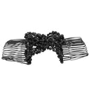 Professional Hair Comb Ladies Magic Beads Elasticity Double Bead string Cla H8L6