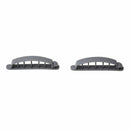 Grey Plastic Computer Networking Wire Cord Cable Clip Organizer 10 in 1