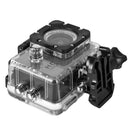 Outdoor Underwater Full HD Action Camera With 2 Inch Screen, Wide Angle Lens