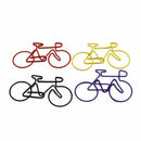 Bike Paper Clips Bicycle Metal Card File Clips Pack (Random Color) 50pcs