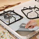 8pcs/set Gas Stove Cleaning Protection Pad Stovetop Protector Cover Mat A
