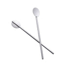 Spoon Straws Stainless Steel by Pack of 4 | Drinking Straws & Stirrers Perf