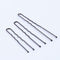 100pcs Black Waved U-Shaped Hair Bobby Pins Women Metal Hair Styling Clips