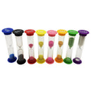 8 Pack Sand Glass Clock Tea Timer 10/ 15/ 30 Seconds & 1/ 2/ 3/ 5/ 10 Minutes