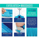 Fresh Feet- Foot Scrubber With Pumice Stone, Cleans, Smooths, Exfoliates An