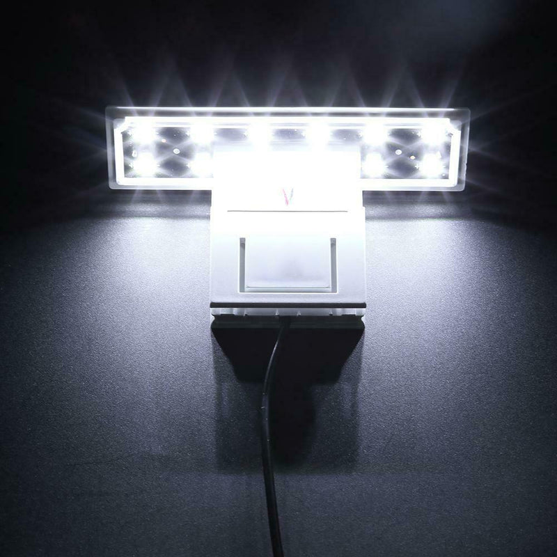 Plants Grow Clip-on LED Aquarium Light with EU Plug for Coral Reef Cabin