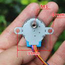 24BYJ48 DC 12V CNC motor Reducing Stepping Stepper Motor 24BYJ48 Step motorB Hn