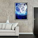 5D DIY Full Drill Diamond Painting Tiger Embroidery Mosaic Craft Kit (W583)
