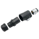 500V 12V / 24V IP67 round plug, socket, connector plug with cover waterpro%!