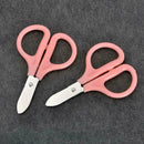 Fashion Mini Safety Round Head Plastic Scissors Student Cutting Kids Paper W0E9