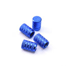 4pc Wheel Tyre Tire Valve Stems Air Dust Cover Screw Caps Car Truck Bike Blue AU
