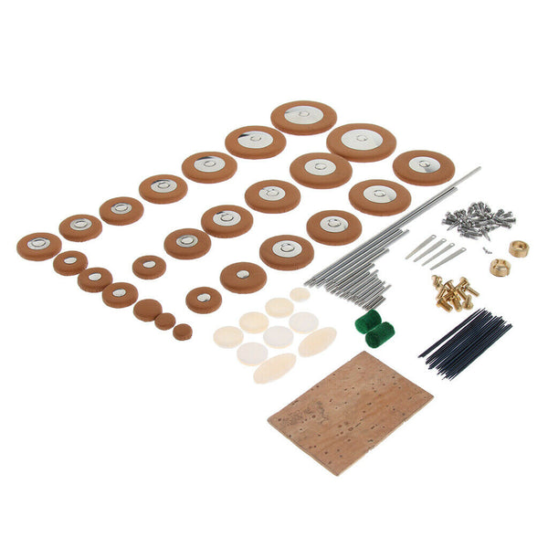 Sax Pads Reeds Needles Shaft Rods Cork Sheet Screws for Alto Saxophone