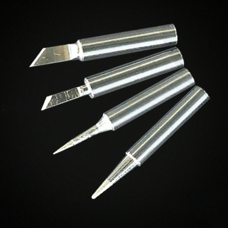 17pcs Rework Soldering Iron Tip Repair 900M Series Durable DIY For 936 Station