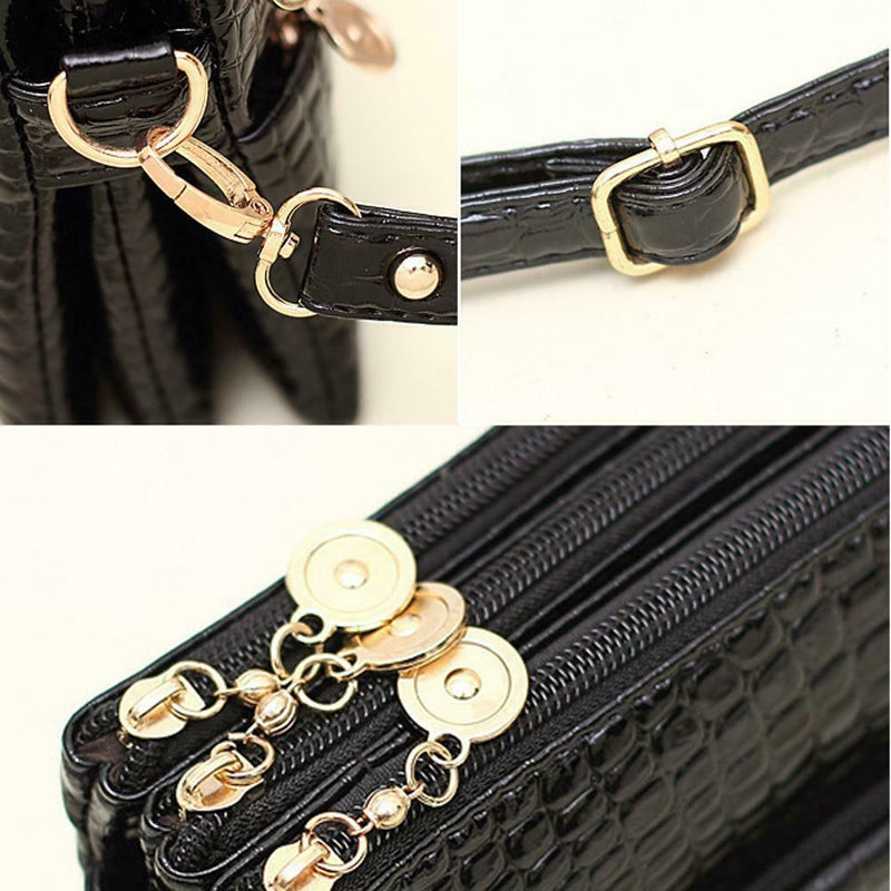 Women Shoulder Bags Messenger Bag PU Crossbody Bags Satchel Handbag A