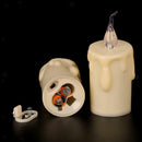 6x Safe LED Candle Flameless Taper Candle Tealight Party Decor Warm White