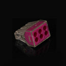 100Pcs PCT-106 Push Wire Wiring Cable Connector 6-Pin Conductor Terminal Block w