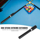 ABS Telescopic Pool Stick Extension Extreme Extender for Billiards Snooker