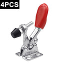 4Pcs GH-201A Vertical Horizontal Quick Release Toggle Clamps Hand Push Tool Delu