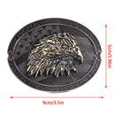 Western Style New USA Nation Flag Eagle Metal Alloy Fashion Men Belt Buc OZ