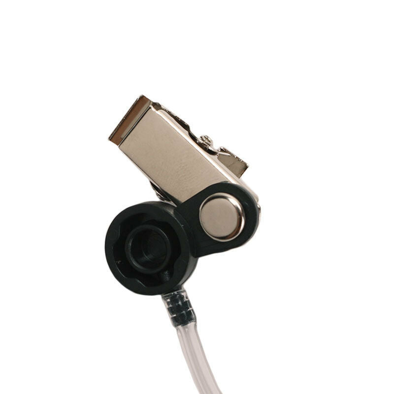 1 Pin 3.5mm Microphone Plug Acoustic Air Tube Listen Only Earpiece Headset Radio