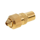 10pcs TV Aerial Male Connectors Coaxial RF Cable Plug Grip End Adapter
