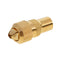 10pcs TV Aerial Male Connectors Coaxial RF Cable Plug Grip End Adapter