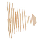 12pcs Guitar Tool Spruce Bracewood Kit for Acoustic Guitar Parts