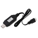 RC USB Fast Charging Cable for WPL B14K B24K C14K C24K B16K B36K RC Battery
