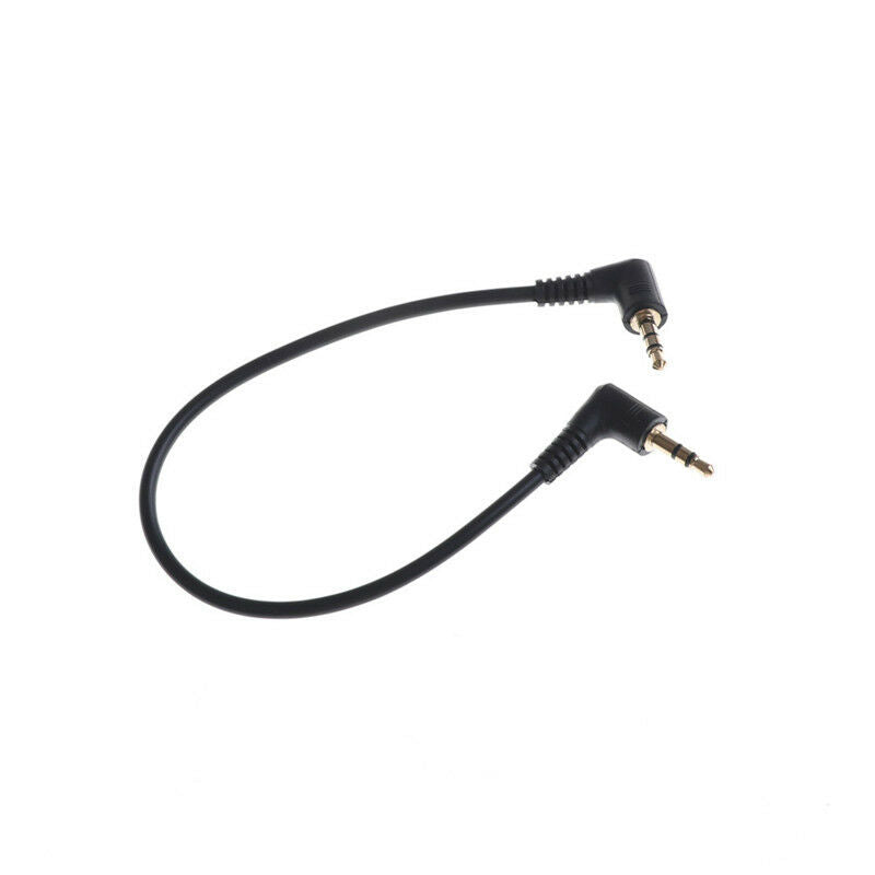 90 Degree Right Angled 3.5mm Jack Male To Male Stereo Audio Cable For Car P qiTO