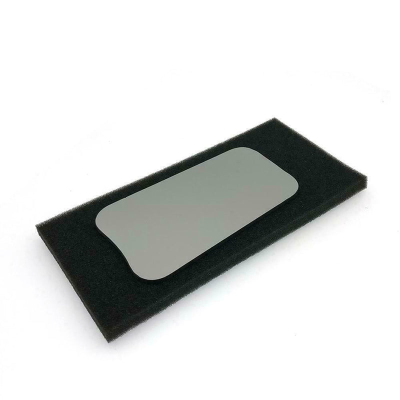 5* Dental Intraoral Orthodontic Photographic Glass Mirror 2-sided Rhodium; Best