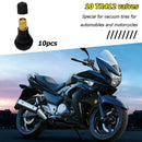 10pcs TR412 Tubeless Tire Tyre Valves Snap-in Valve Stems for Car Motorcycle