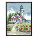 Landscape Cross Stitch Embroidery Kits DIY 11CT Stamped Needlework (F780)