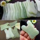 Gua Sha Facial Body Massage Chinese Medicine Natural Jade Board Scraping Tool^^