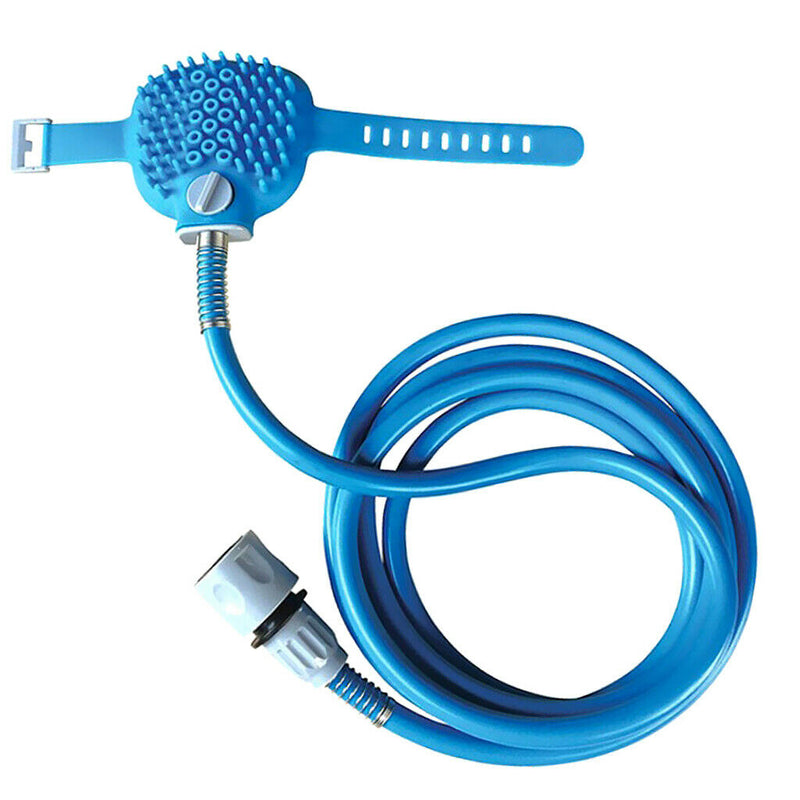 Dog Shower Sprayer Bathing Multi-Functional Bath Hose Sprayer And Scrubber
