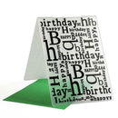 Christmas Words Plastic Embossing Folder for Scrapbook DIY Album Card