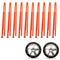 20Pcs/Lot Snow Tyre Tire Chains Winter Anti-Skid Beef Tendon Vehicles Wheel T8R1