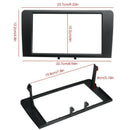 2Din Car Radio Fascia Panel Stereo Adapter Frame Cover Trim for Audi A3 8P