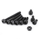 280Pcs Steel Screw Set M3 Hex Bolt Screw Nut Metric Machine Bolts And Nut R